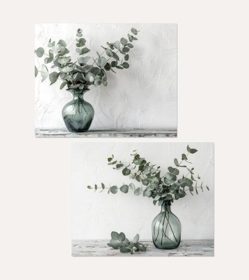 Cuadro Impreso Eucalipto Horizontal de Lienzo