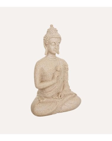 Figura Decorativa Buda Meditando de Poliresina