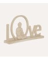 Figura Decorativa Love Buda de Poliresina