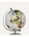 Globo Terráqueo Decorativo Life de Metal y Plástico