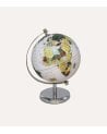 Globo Terráqueo Decorativo Life de Metal y Plástico