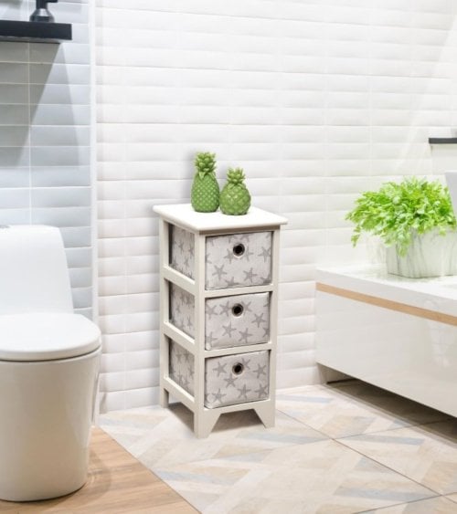 Cajonera de Estrellas con 3 Cestos