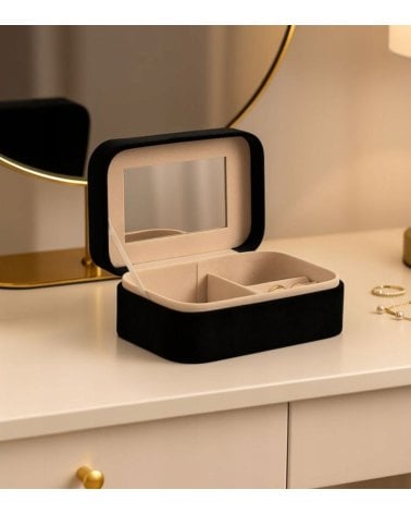 Joyero Terciopelo Perle con Espejo