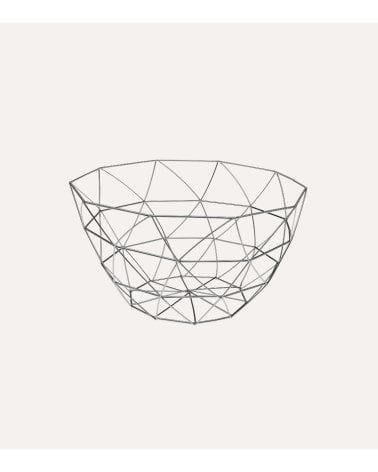 Frutero Chrome Redondo de Acero