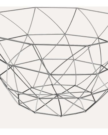 Frutero Chrome Redondo de Acero