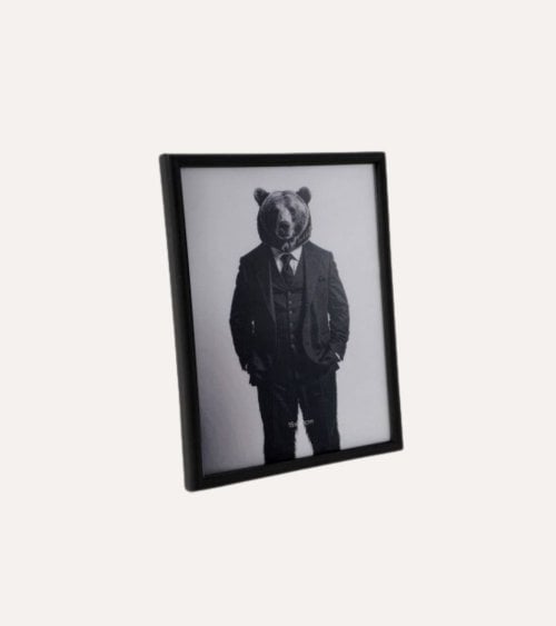 Marco de Foto Minimalista de Plástico