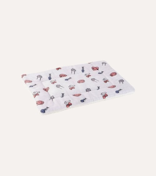 Cama para Mascotas con Dibujos de Alomhadillas de Gato