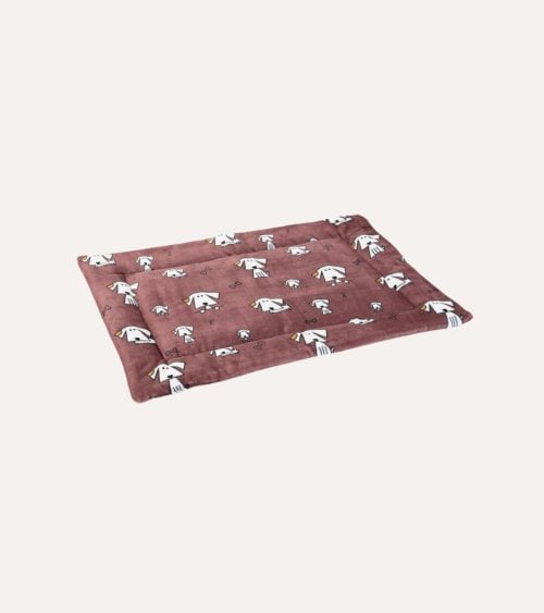 Cama para Mascotas con Dibujos de Perro de Poliester