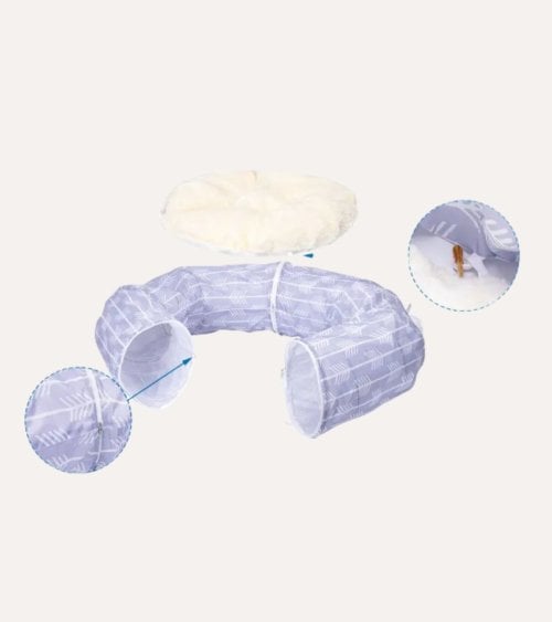 Tunel Juguete para Gatos de Tela Oxford