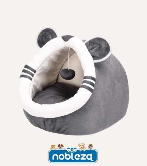 Cama para Gatos Cueva con Forma de Ratón