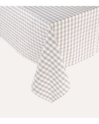 Mantel Decorativo de Cuadros de Algodón