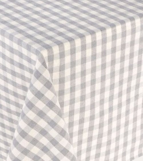 Mantel Decorativo de Cuadros de Algodón