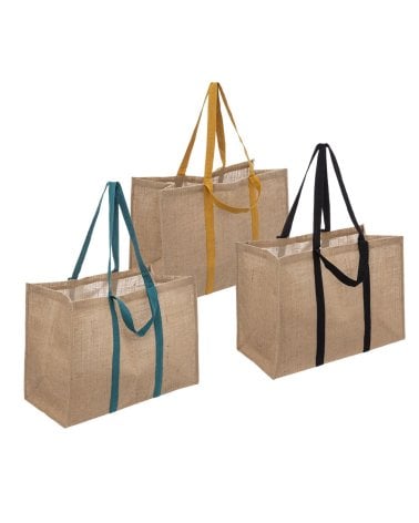 Bolsa de Yute con Cuatro Asas de Colores-1