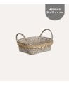 Cesta Decape con Asas de Fibra Tejida