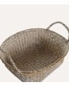 Cesta Decape con Asas de Fibra Tejida