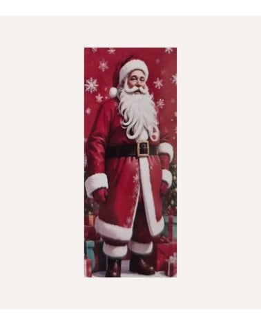 Funda para Puerta Navideña de Papá Noel
