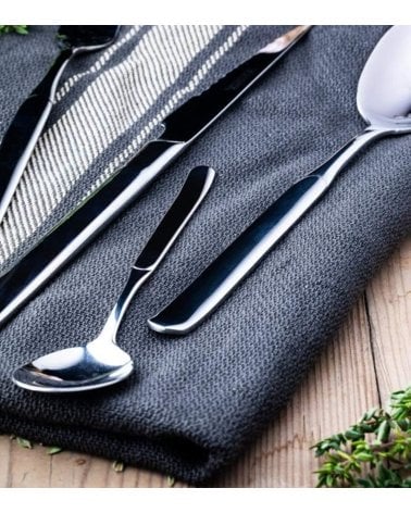 Set de 6 Cucharas de Café Moka Milan de Acero Inoxidable