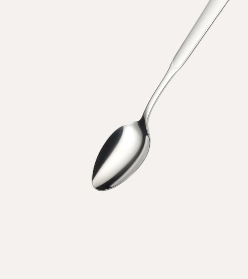 Set de 6 Cucharas de Café Moka Milan de Acero Inoxidable