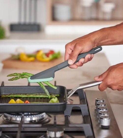 Pinzas de Silicona Antirayaduras para Cocina 4