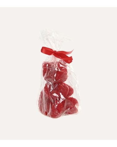 Vela Aromática Oso de Rosas de Parafina