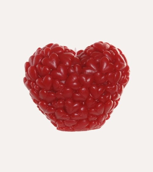Vela Aromática Corazón de Corazones de Parafina