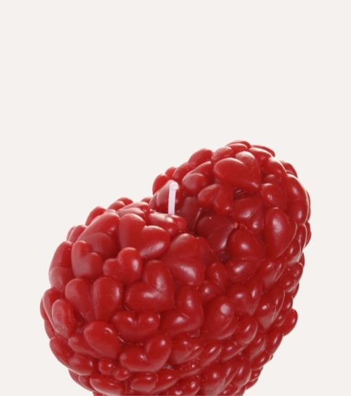 Vela Aromática Corazón de Corazones de Parafina