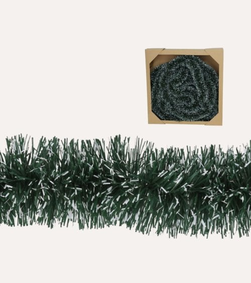 Boa Espumillón Nevada Extra Larga