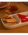 Plato de Aperitivos Nora con 3 Compartimientos