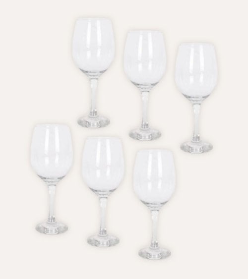 Set de 6 Copas de Vino Sensation de Vidrio