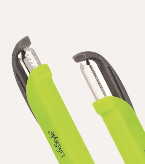 Pelador Vertical con 2 Cortes de Acero Inoxidable