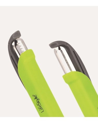 Pelador Vertical con 2 Cortes de Acero Inoxidable