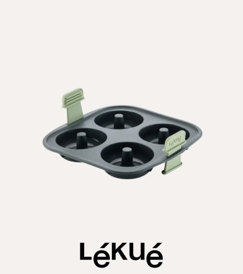 Molde de Donuts para Freidora de Aire de Silicona de Platino