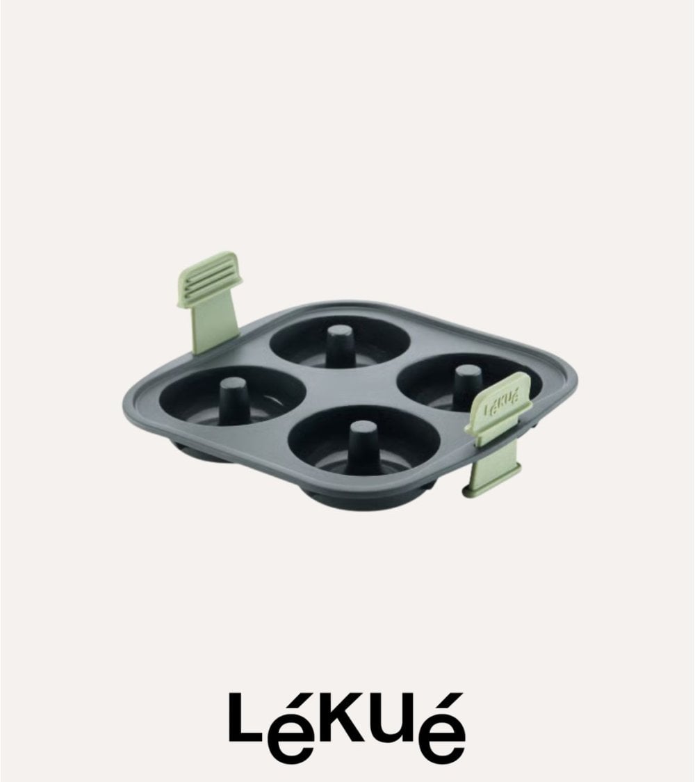 Molde de Donuts para Freidora de Aire de Silicona de Platino