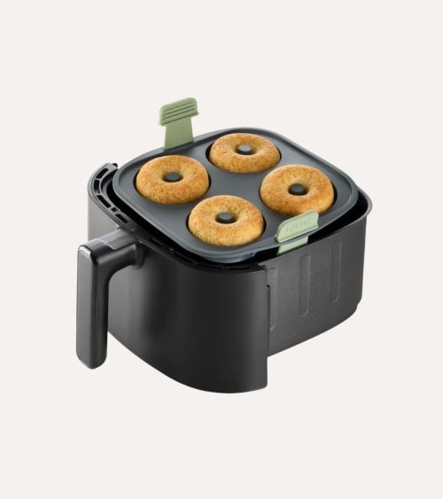 Molde de Donuts para Freidora de Aire de Silicona de Platino