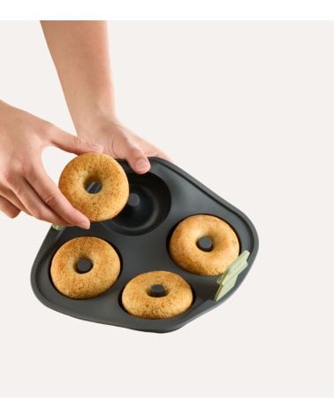 Molde de Donuts para Freidora de Aire de Silicona de Platino