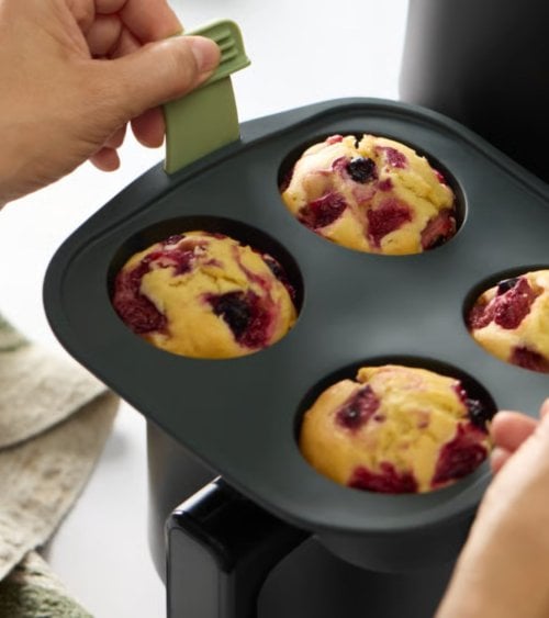 Molde de Magdalena para Freidora de Aire de Silicona de Platino