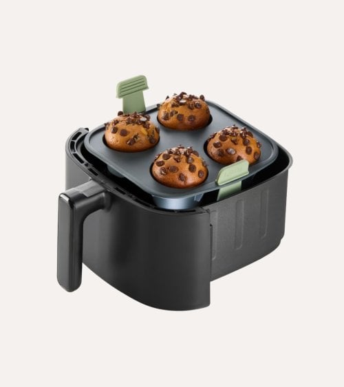 Molde de Magdalena para Freidora de Aire de Silicona de Platino