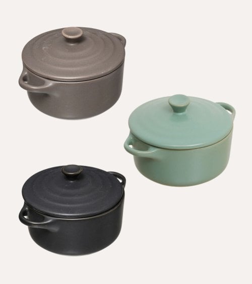 Cocote Mini Cazuela con Tapa de Gres