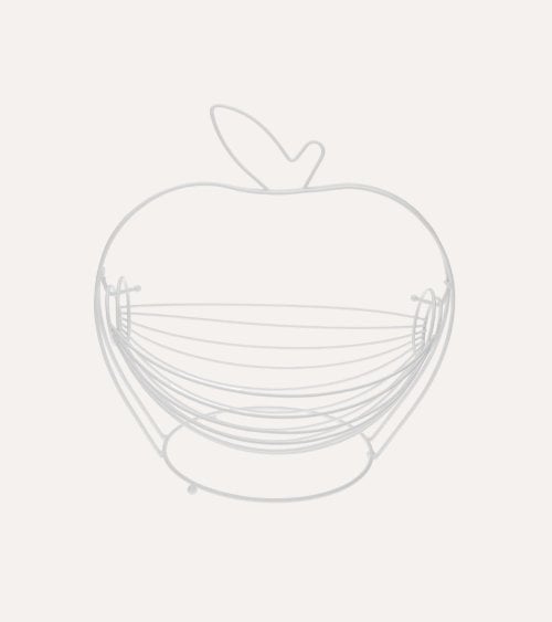 Frutero Balancín Manzana de Metal