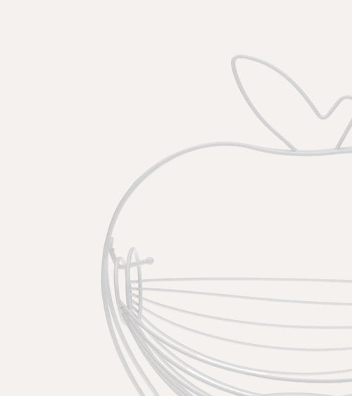 Frutero Balancín Manzana de Metal