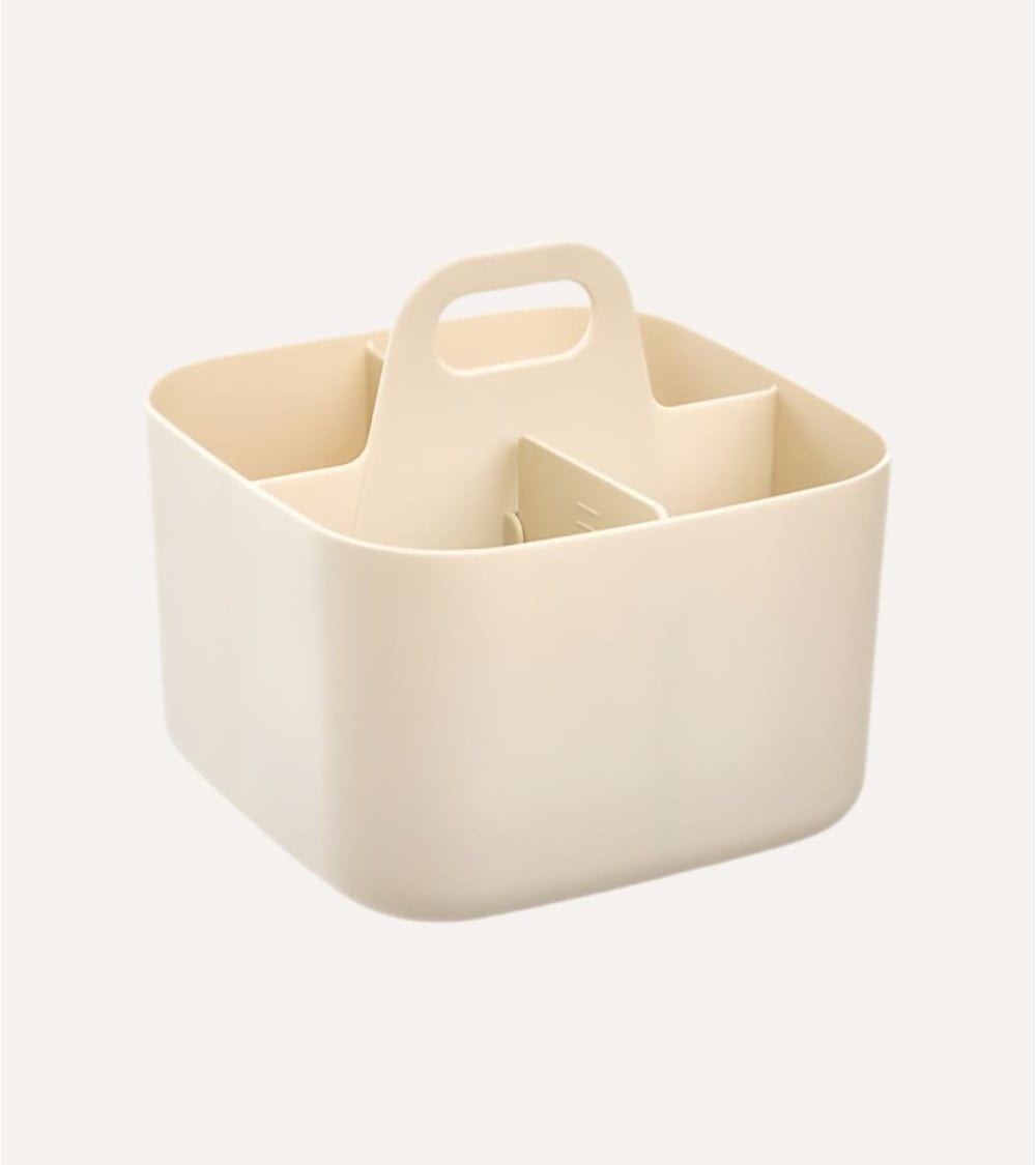 Escurridor de Cubiertos Poly con Compartimientos de Plástico