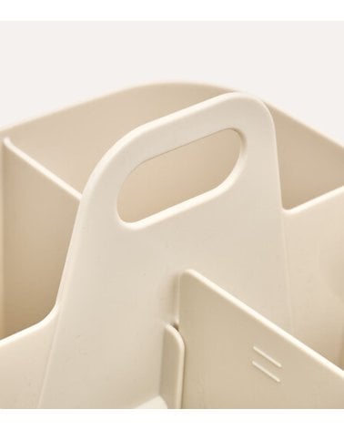 Escurridor de Cubiertos Poly con Compartimientos de Plástico