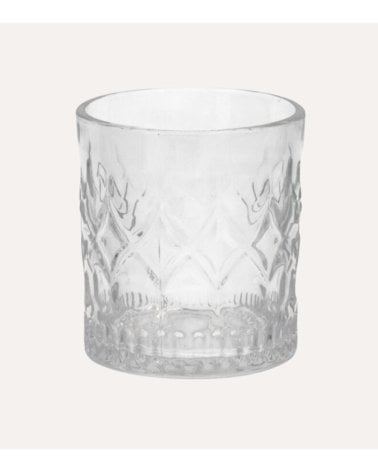 Set de 6 Vasos Luna de Cristal Tallado
