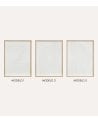 Cuadro Lienzo Harry con Relieve de MDF