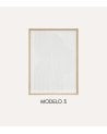 Cuadro Lienzo Harry con Relieve de MDF