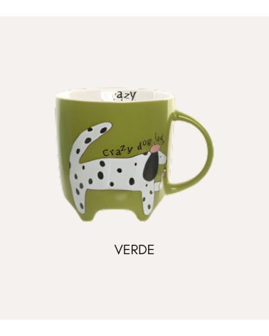 Taza Mug Caricatura de Mascotas de Porcelana