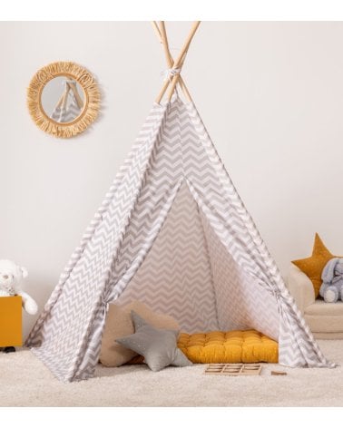Tipi Infantil A Rayas de Poliéster