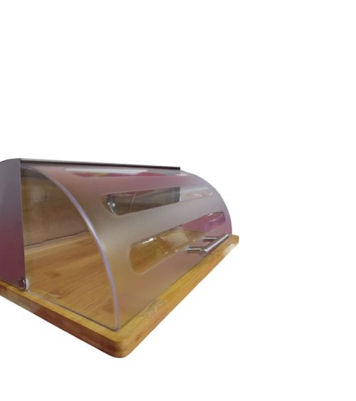 Panera de Bambú con Tapa de Plástico-4