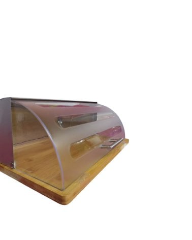 Panera de Bambú con Tapa de Plástico-4