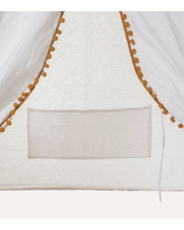 Tipi Infantil Wapi con Ventana de Poliéster y Madera